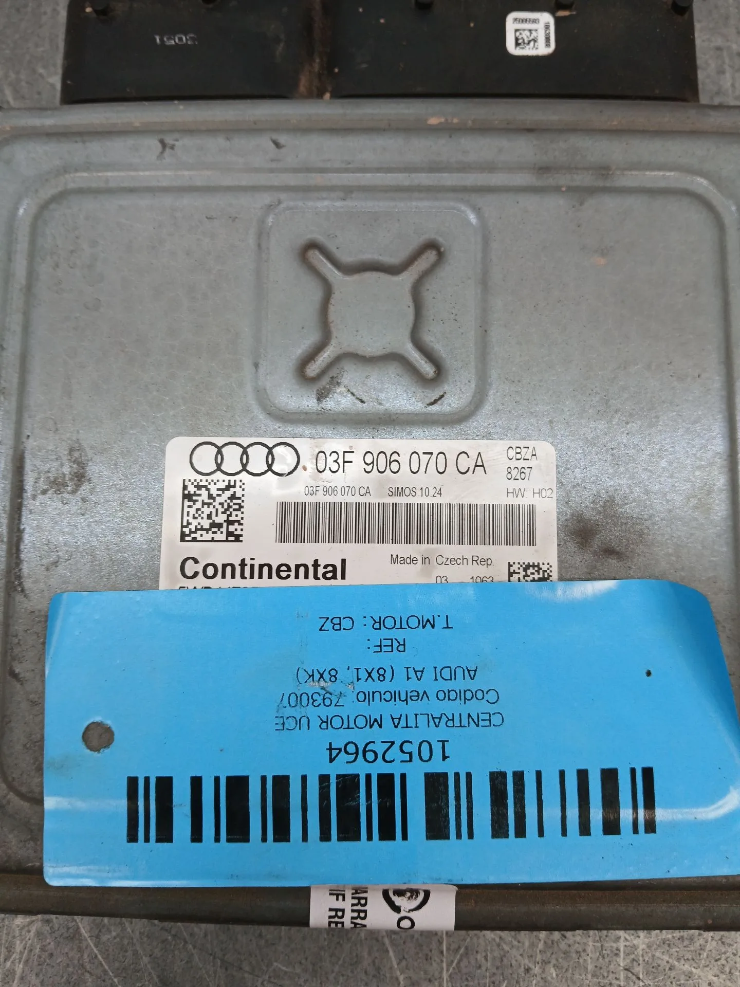 Centralita Motor Uce para Audi A1 (8X1, 8Xk)