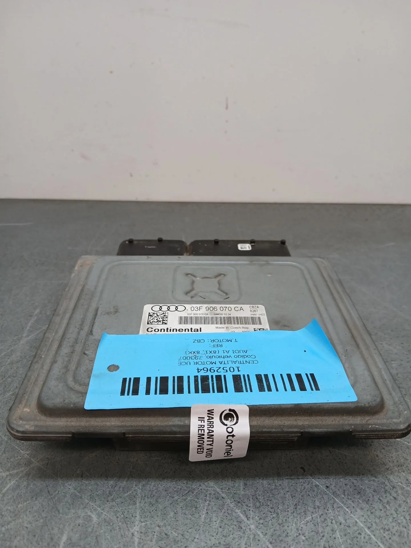 Centralita Motor Uce para Audi A1 (8X1, 8Xk)