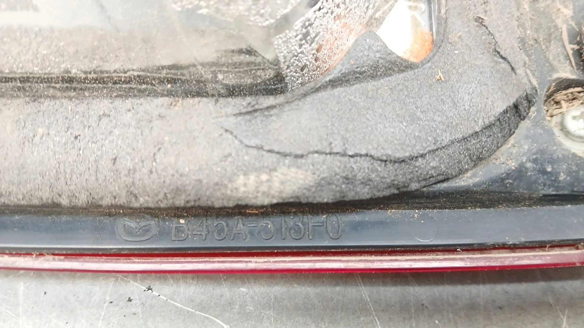 Piloto Trasero Derecho Interior para Mazda 3 Sedan (Bm_, Bn_)