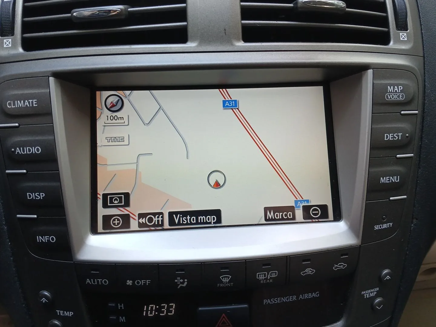 Sistema Navegacion Gps para Lexus Is Ii (_E2_)