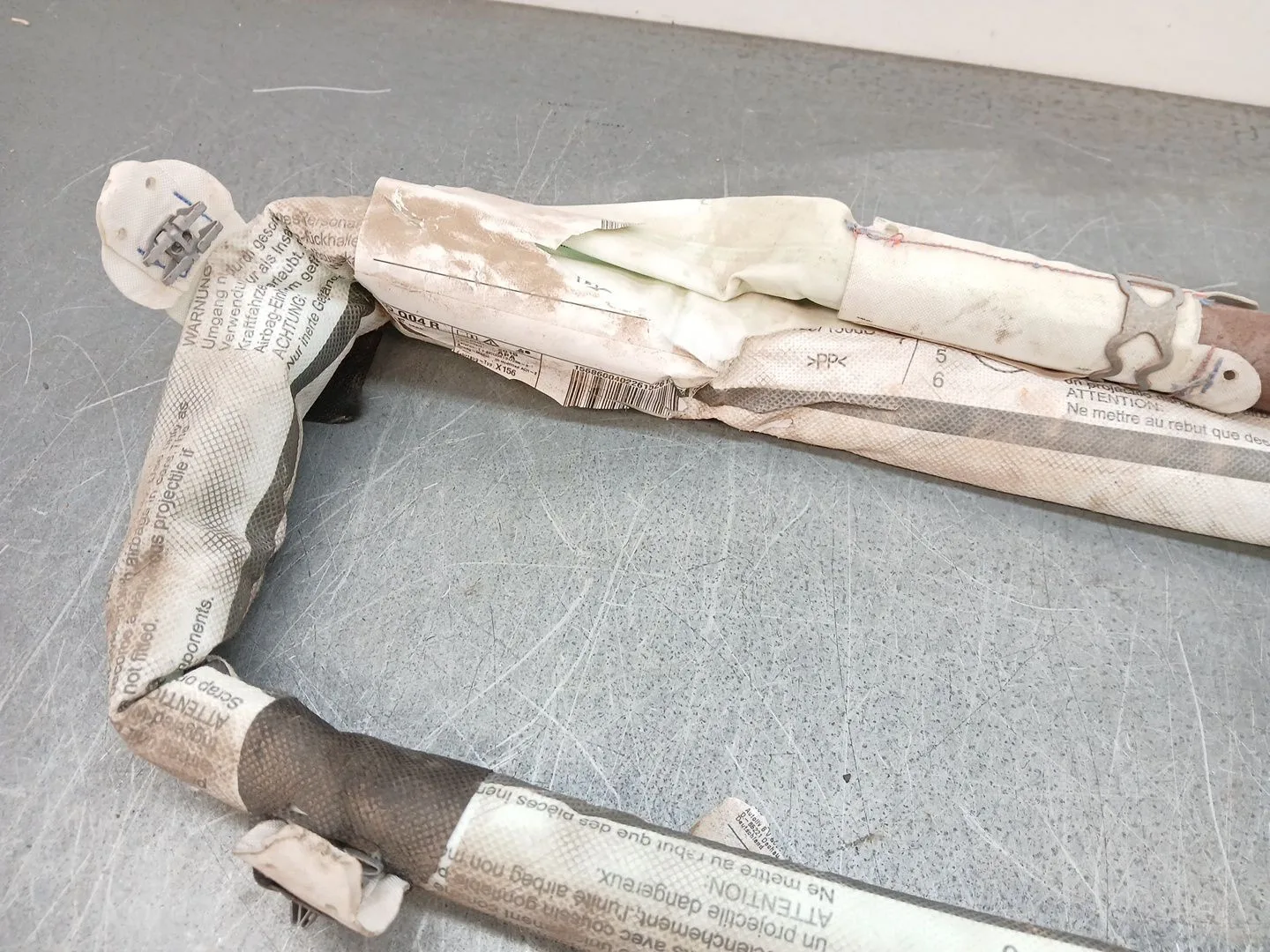 Airbag Cortina Delantero Derecho para Mercedes-Benz Clase Gla (W156)