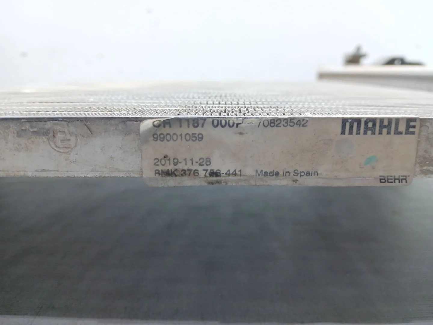 Radiador Agua para Opel Meriva B