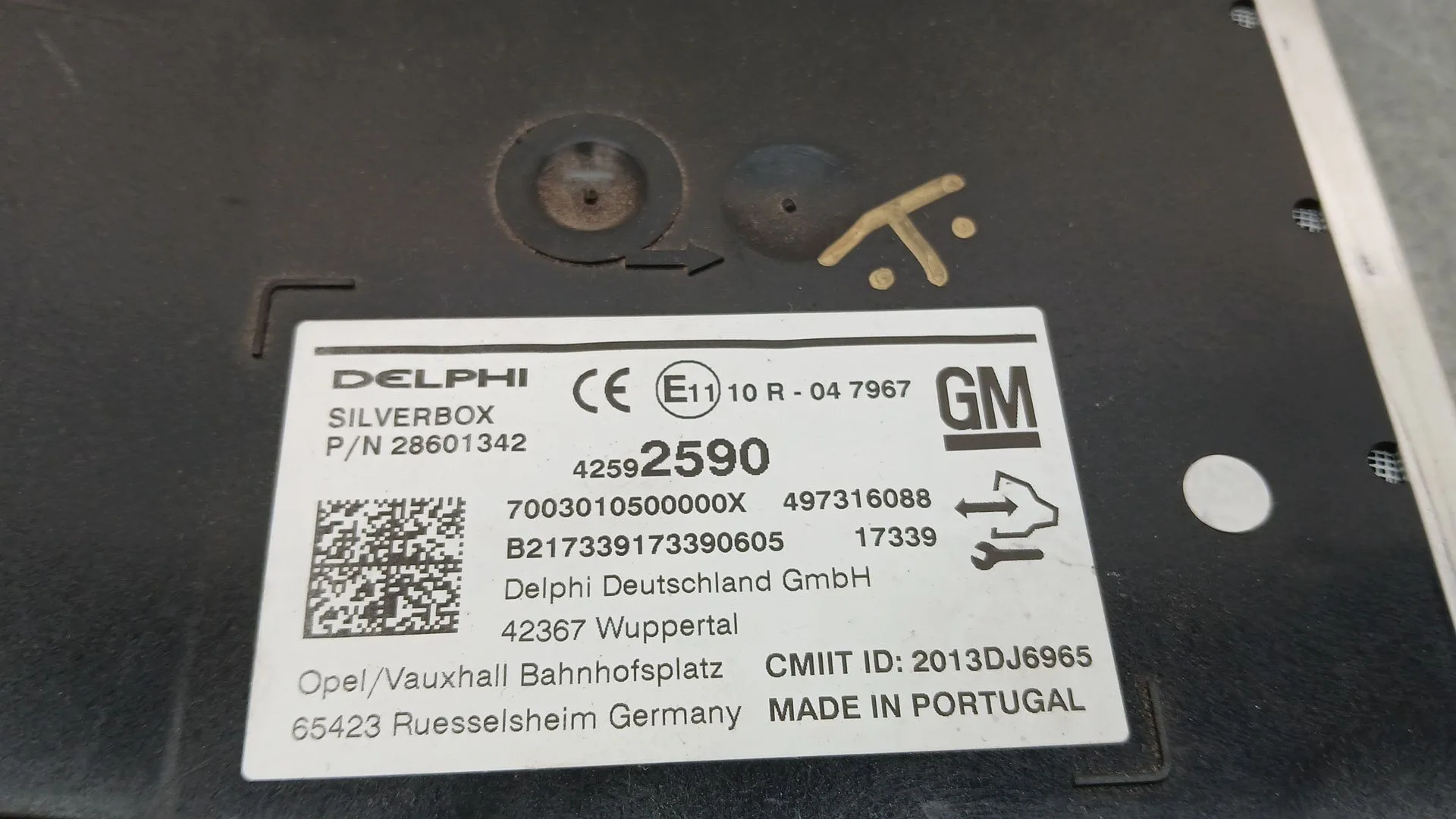 Modulo Electronico para Opel Mokka X