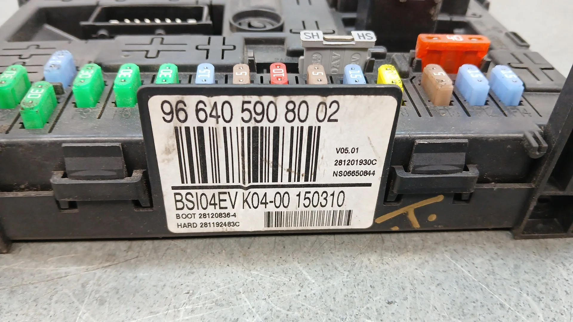 Centralita Bsi para Peugeot 5008