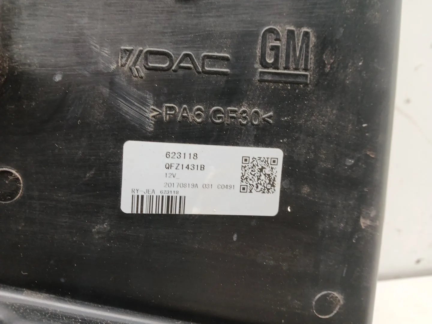 Electroventilador para Opel Mokka X