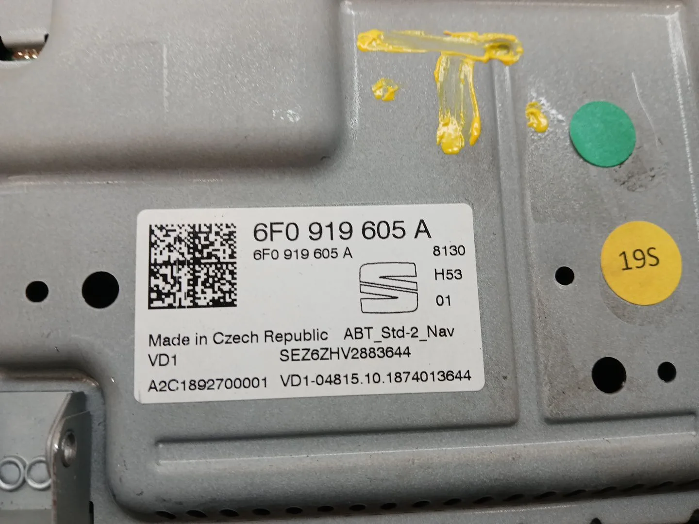 Pantalla Multifuncion para Seat Arona (Kj7, Kjp)