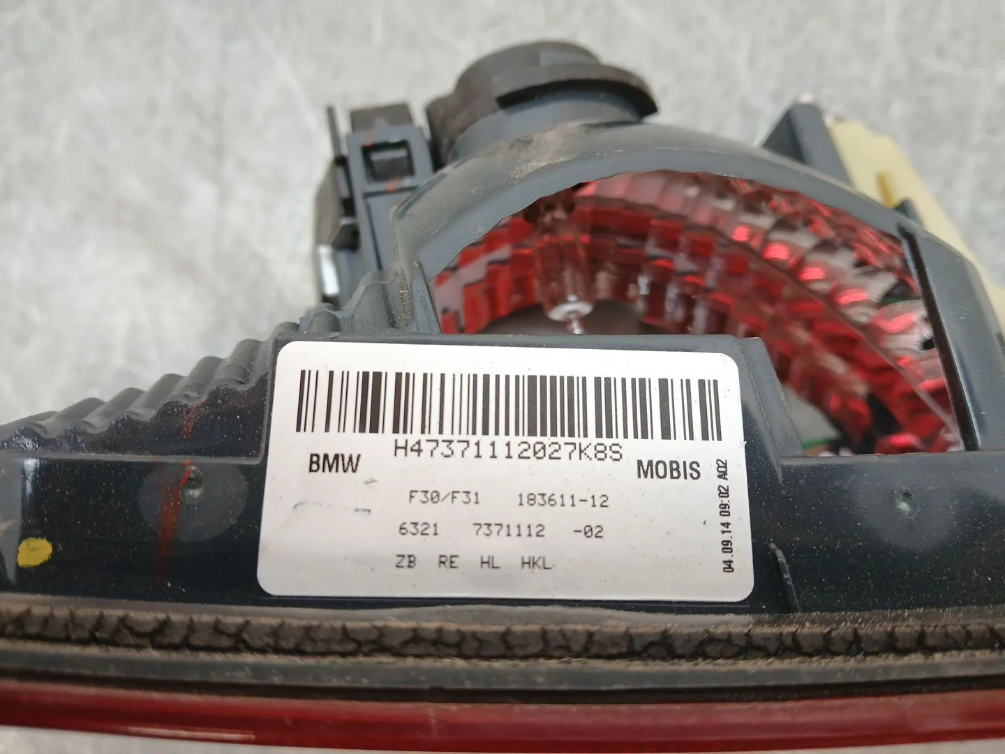 Piloto Trasero Derecho Interior para Bmw 3 (F30, F80)