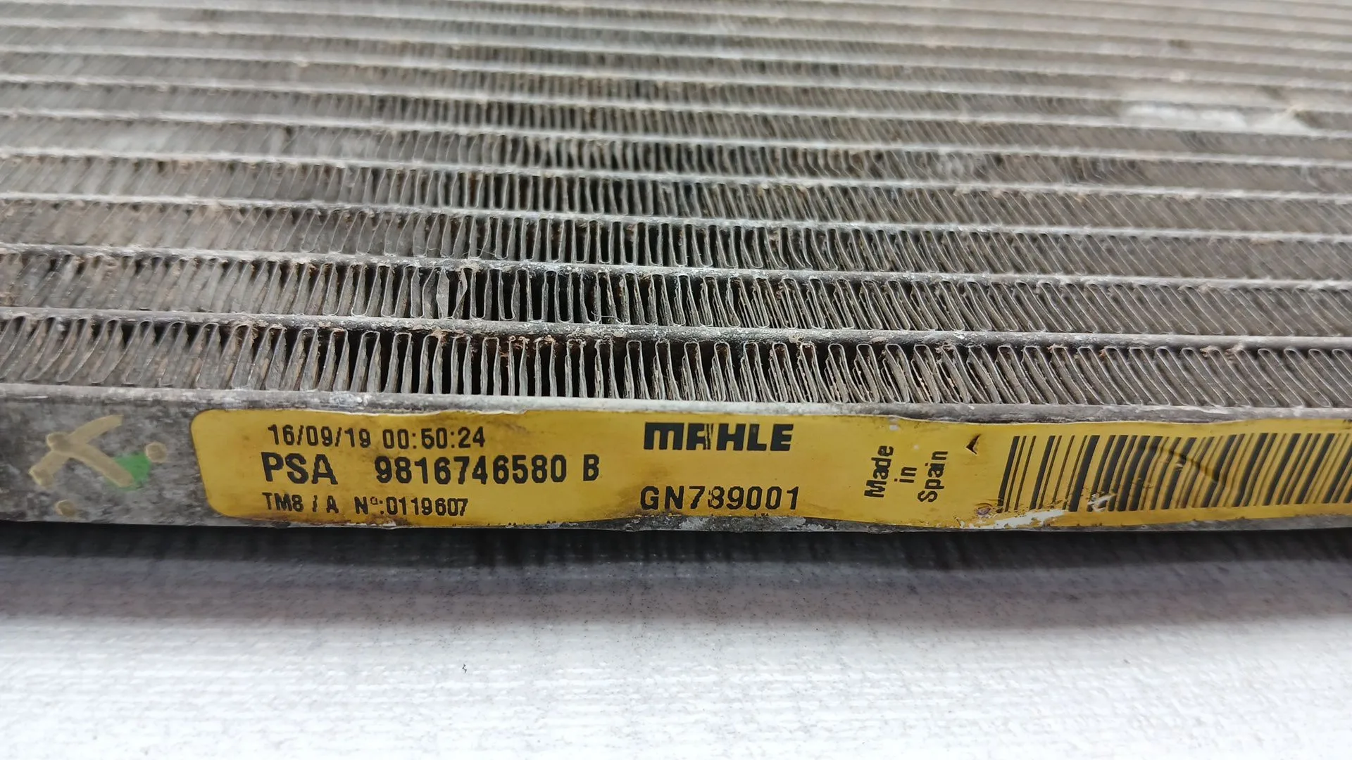 Condensador / Radiador Aire Acondicionado para Peugeot 308 Ii (Lb_, Lp_, Lw_, Lh_, L3_)