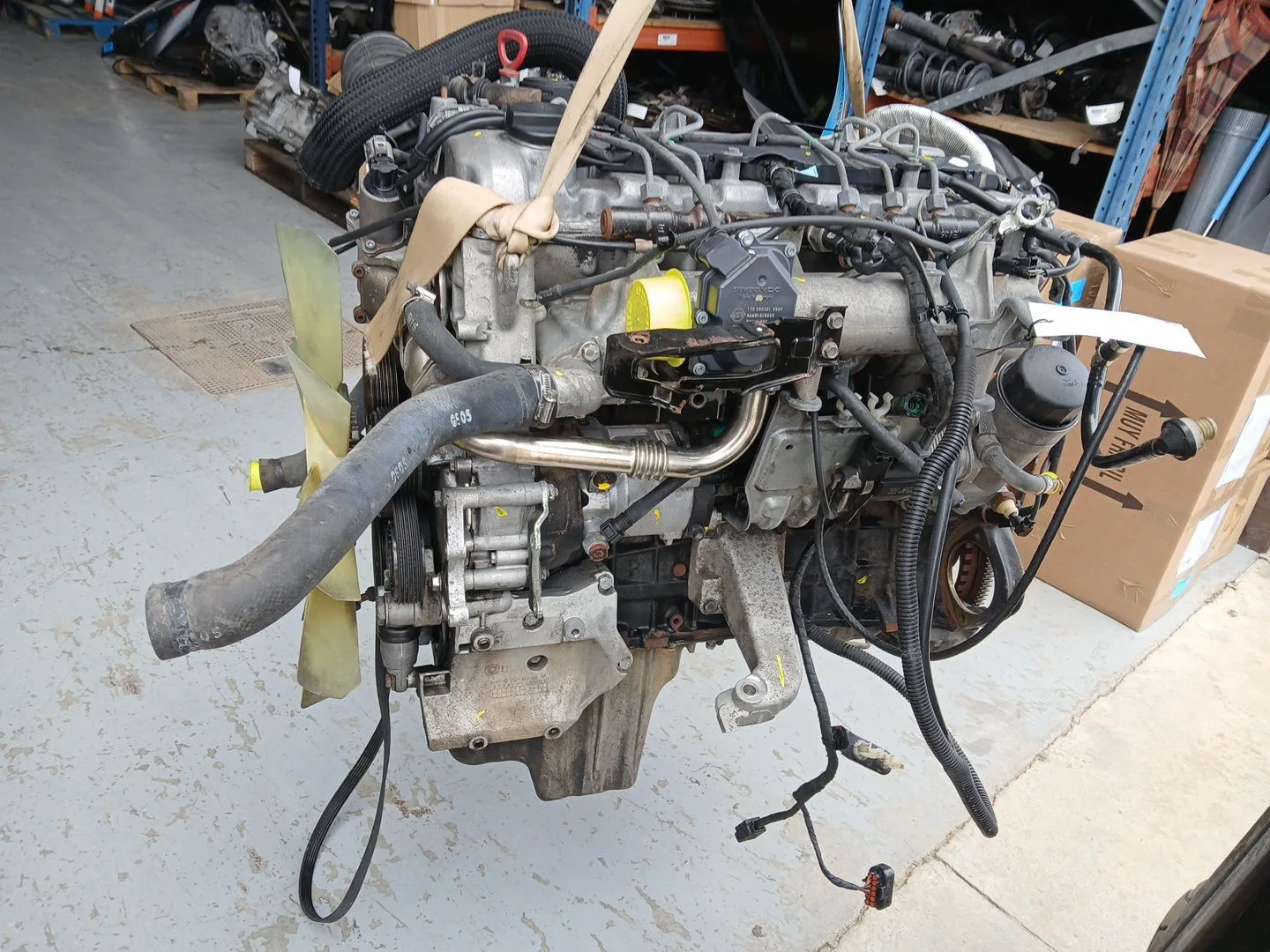 Despiece Motor para Ssangyong Rodius I