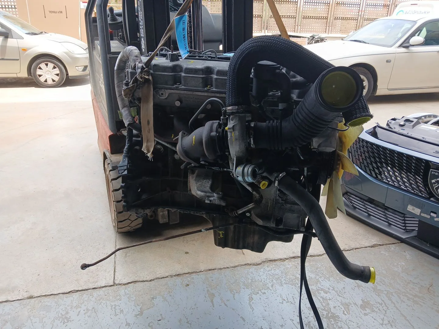 Despiece Motor para Ssangyong Rodius I