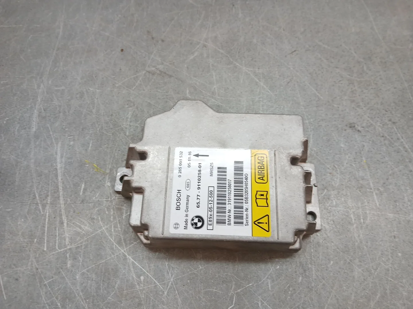 Centralita Airbag para Bmw Serie 3 Berlina (E90)