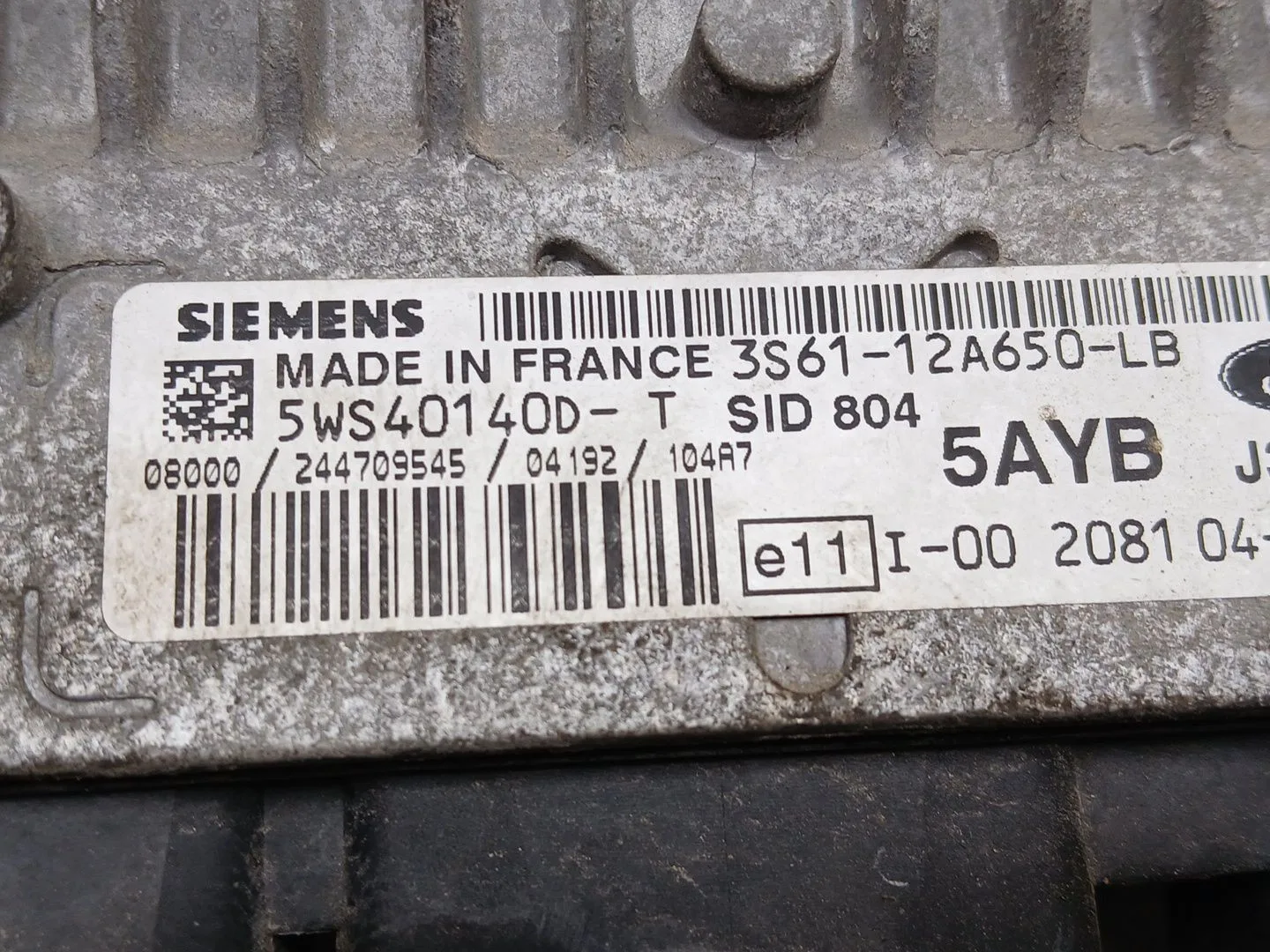 Centralita Motor Uce para Ford Fusion (Ju_)