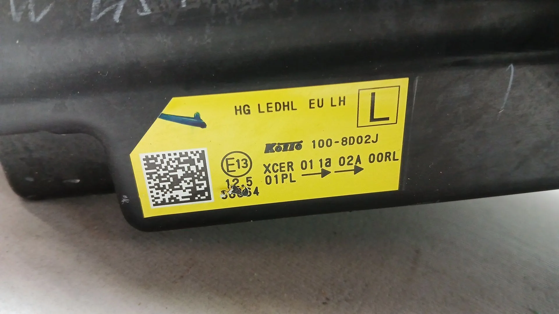 Faro Izquierdo para Nissan Qashqai Iii (J12)