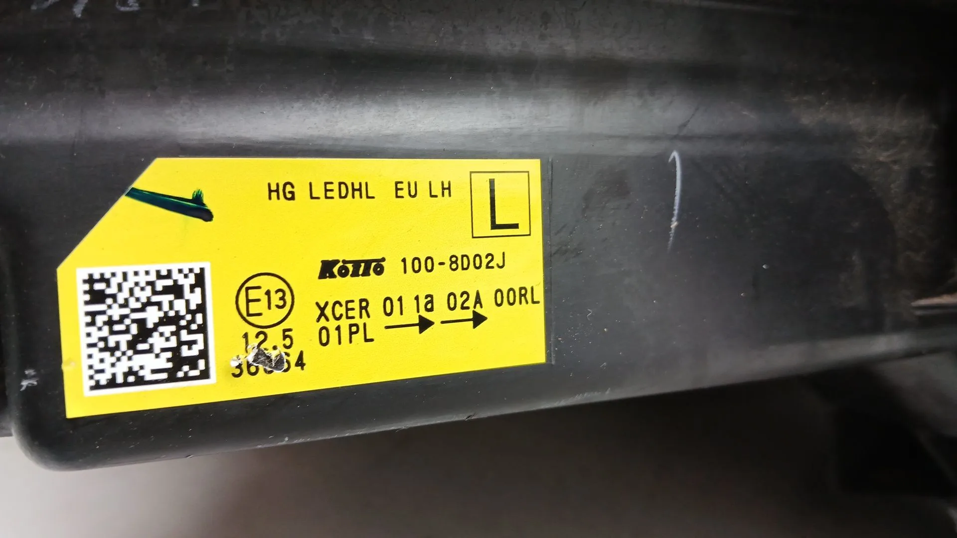 Faro Izquierdo para Nissan Qashqai Iii (J12)