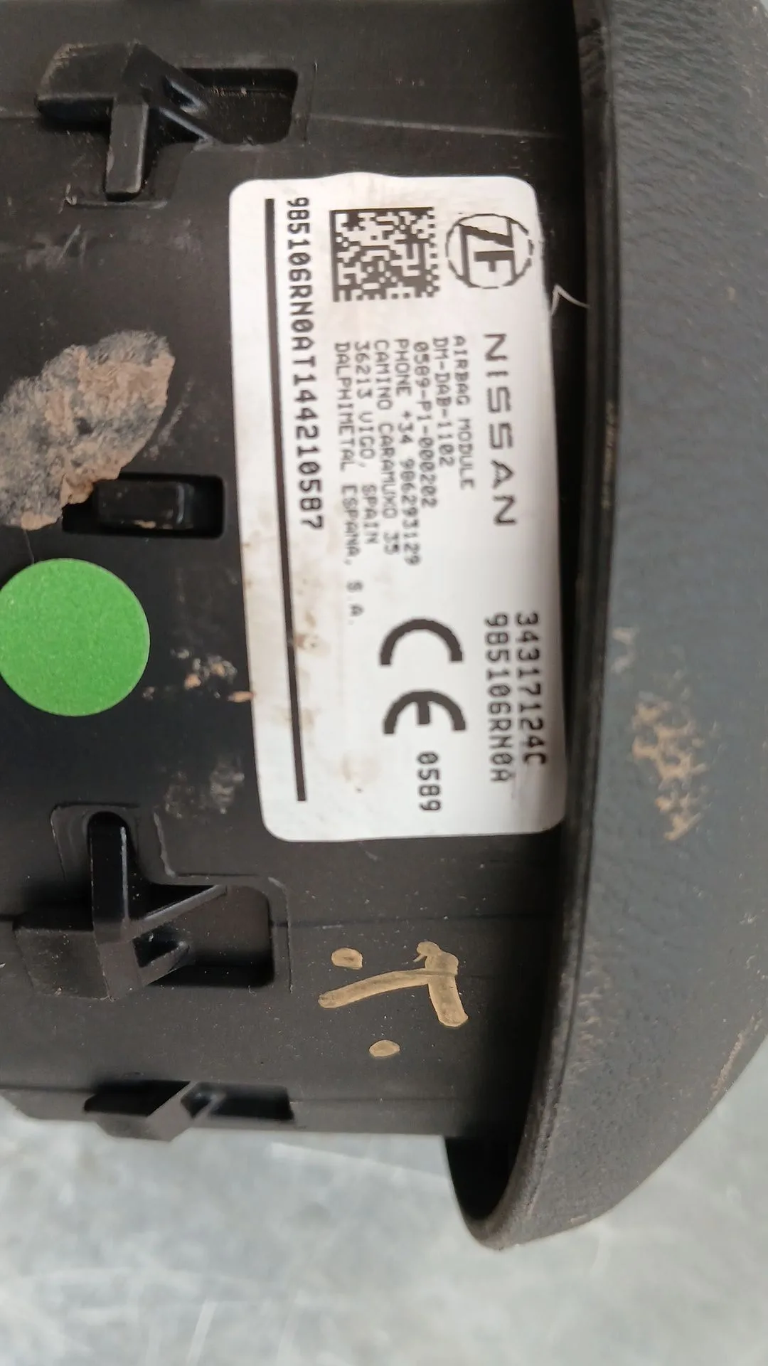 Kit Airbag para Nissan Qashqai Iii (J12)