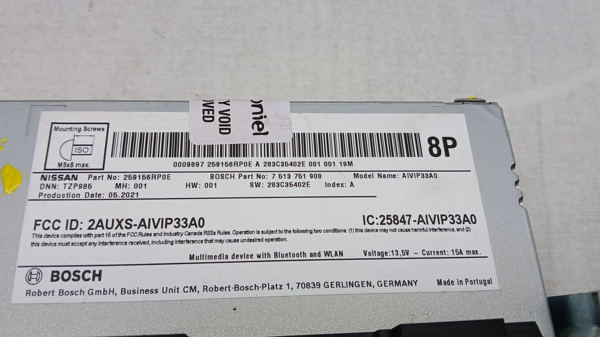 Sistema Navegacion Gps para Nissan Qashqai Iii (J12)