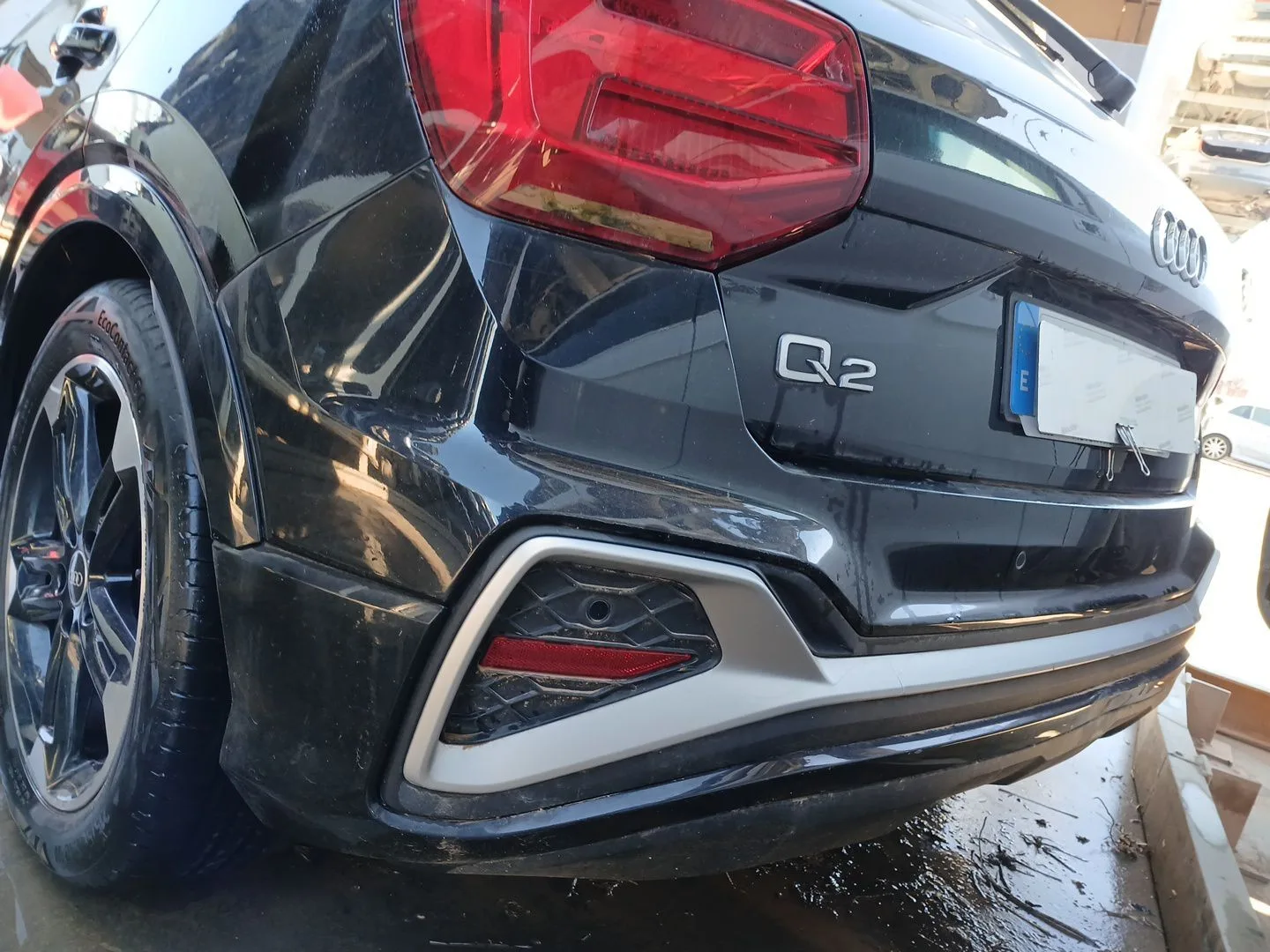 Paragolpes Trasero para Audi Q2 (Gab, Gag)