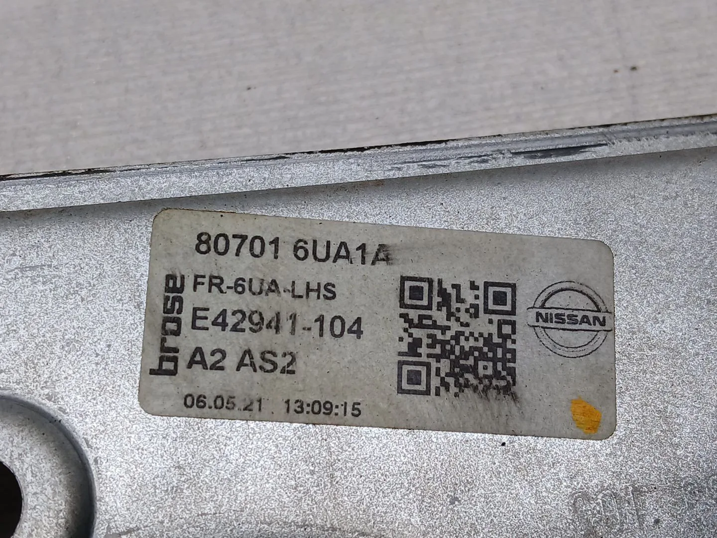 Elevalunas Delantero Izquierdo para Nissan Qashqai Iii (J12)