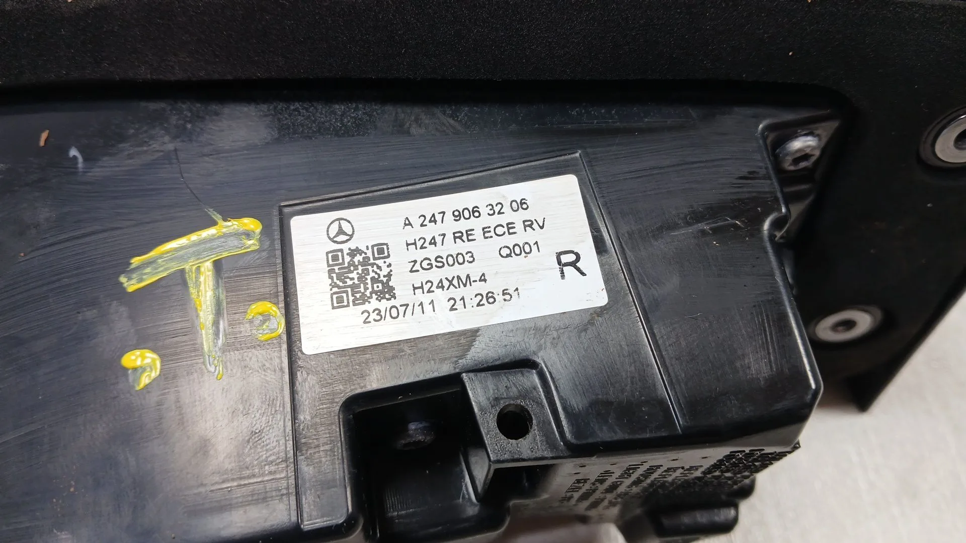 Piloto Trasero Derecho Interior para Mercedes-Benz Gla (H247)