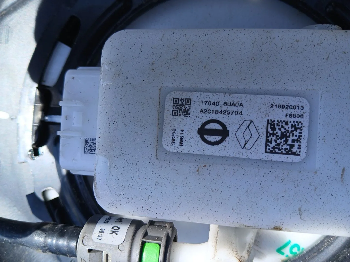 Deposito Combustible para Nissan Qashqai Iii (J12)