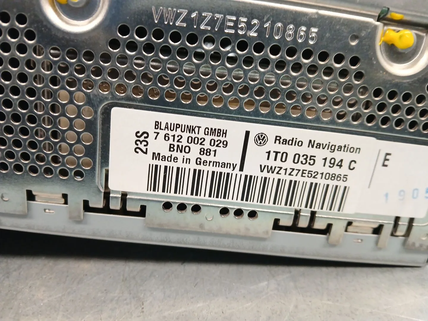Pantalla Multifuncion para Volkswagen Passat B6 (3C2)