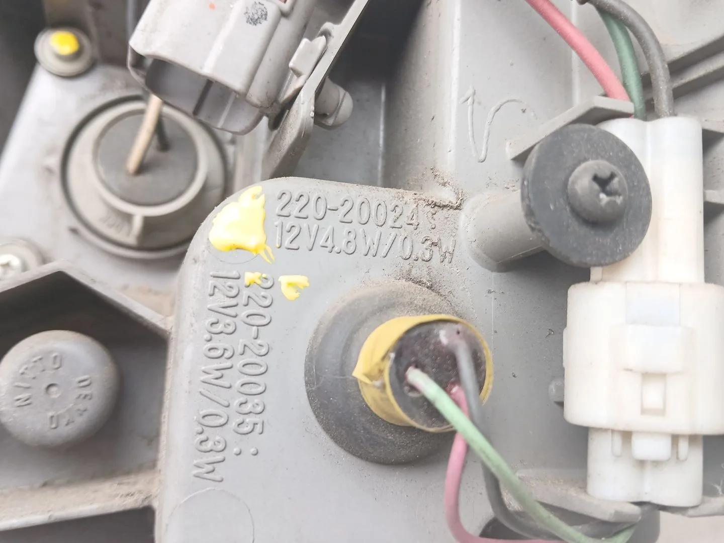 Piloto Trasero Izquierdo para Subaru Impreza Hatchback (Gr, Gh, G3)
