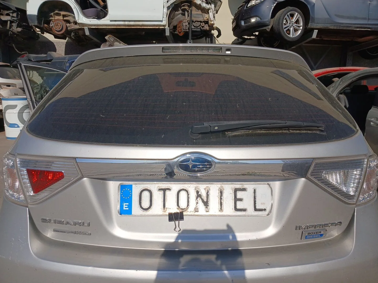 Porton Trasero para Subaru Impreza Hatchback (Gr, Gh, G3)
