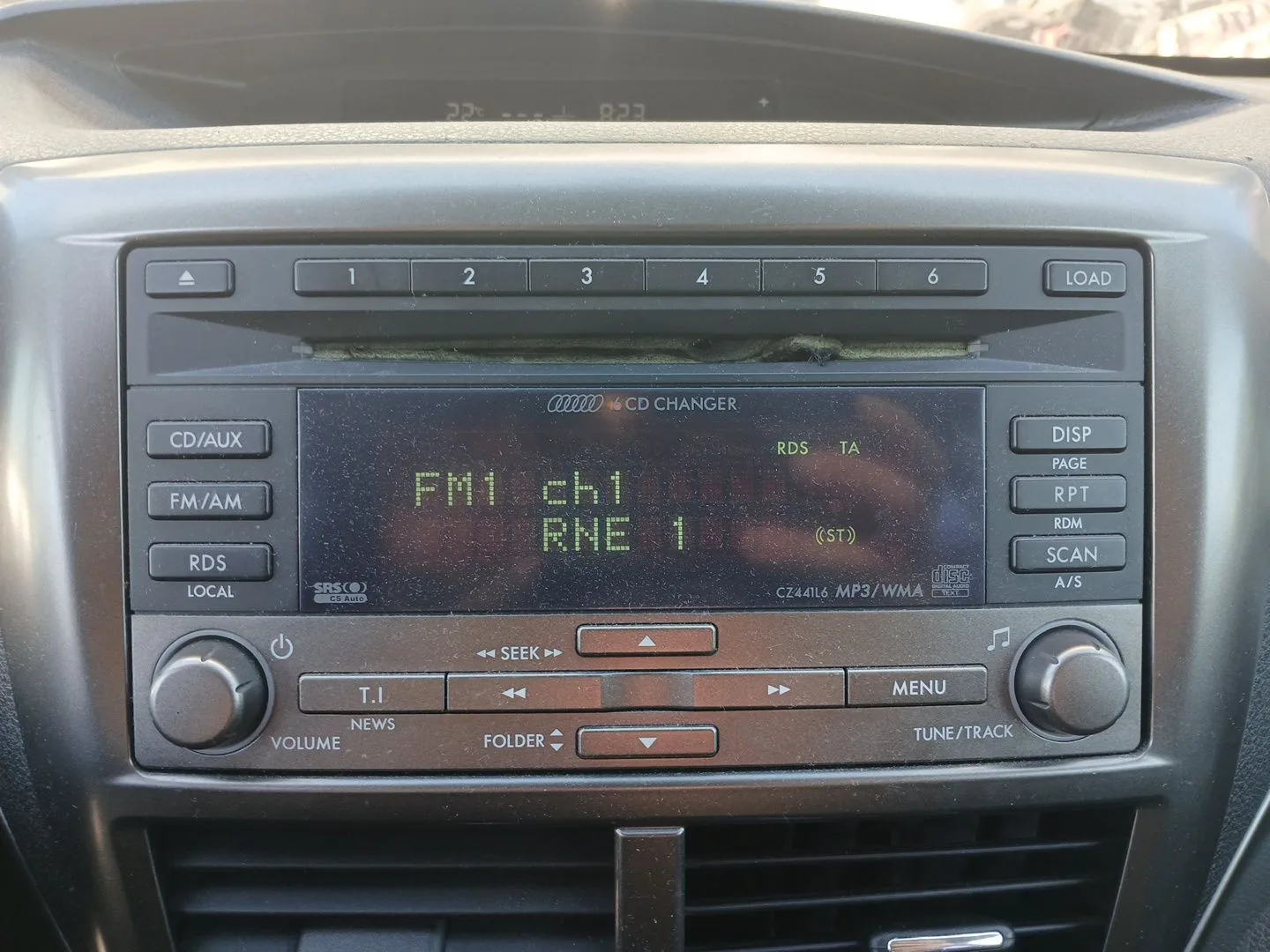 Sistema Audio / Radio Cd para Subaru Impreza Hatchback (Gr, Gh, G3)