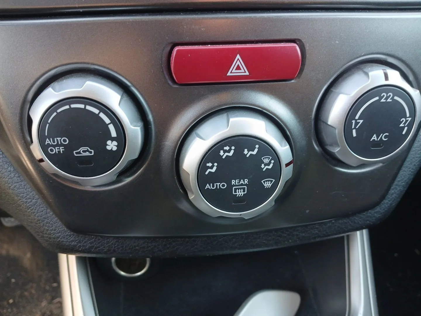 Mando Calefaccion / Aire Acondicionado para Subaru Impreza Hatchback (Gr, Gh, G3)