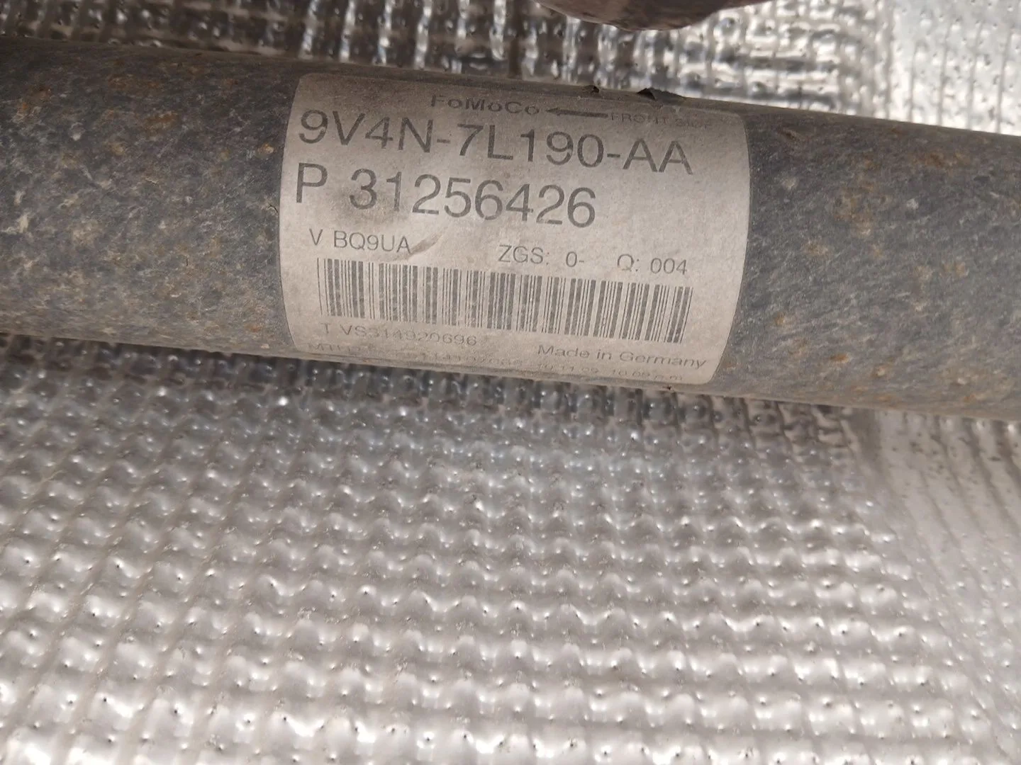 Transmision Central para Ford Kuga I