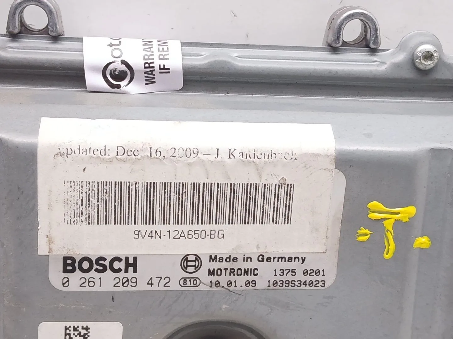 Centralita Motor Uce para Ford Kuga I