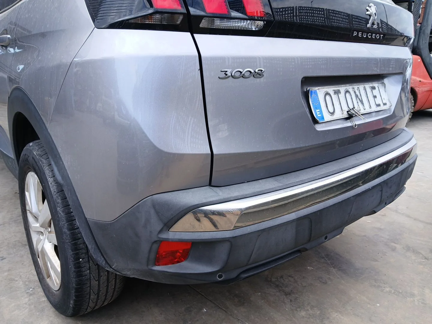 Paragolpes Trasero para Peugeot 3008 Ii Suv (Mc_, Mr_, Mj_, M4_)