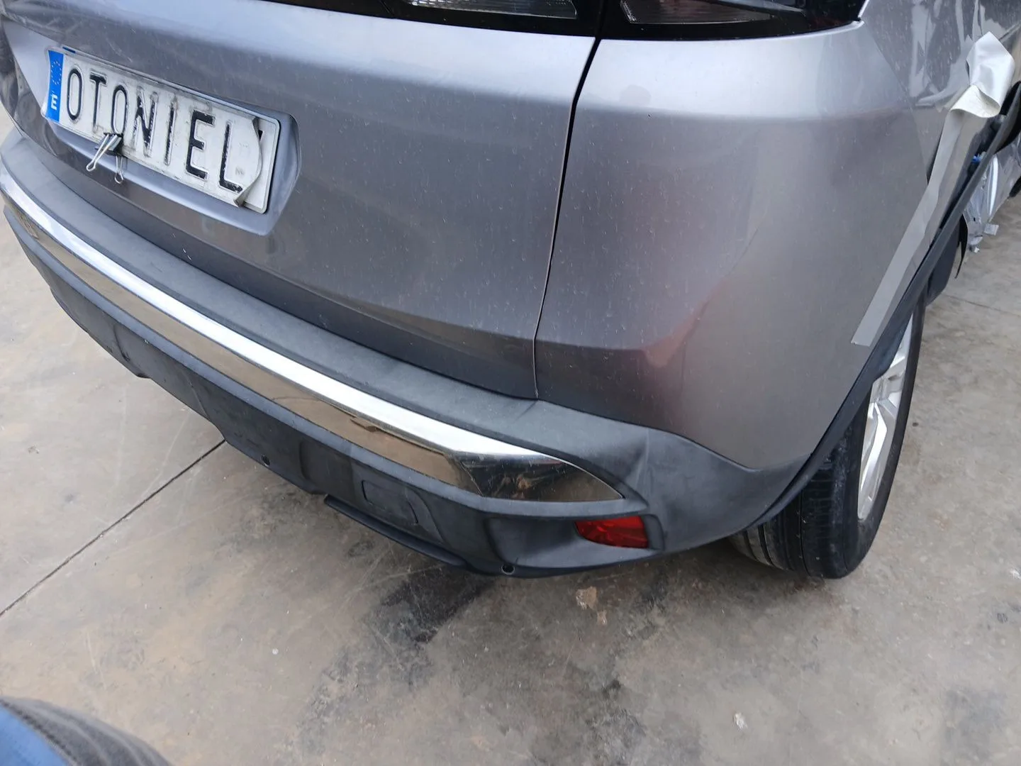 Paragolpes Trasero para Peugeot 3008 Ii Suv (Mc_, Mr_, Mj_, M4_)