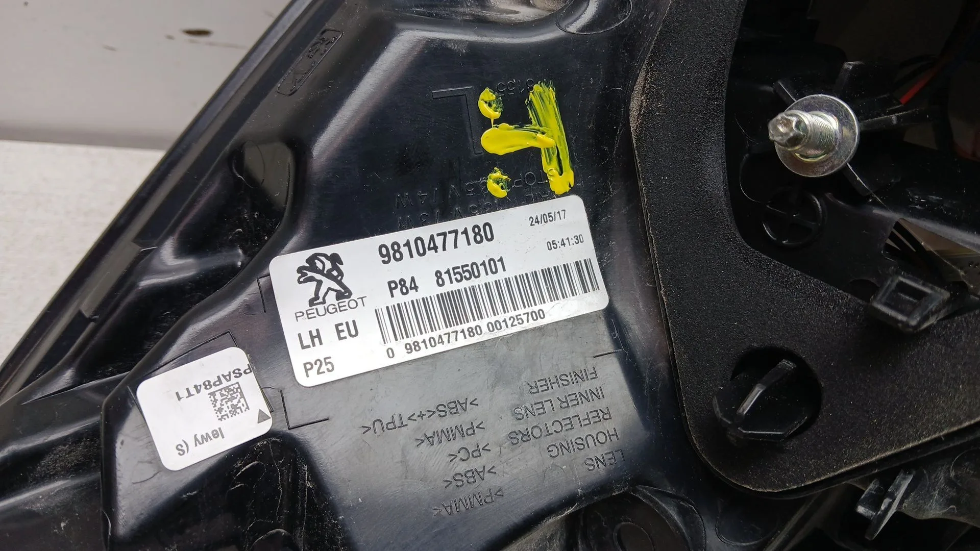 Piloto Trasero Izquierdo para Peugeot 3008 Ii Suv (Mc_, Mr_, Mj_, M4_)