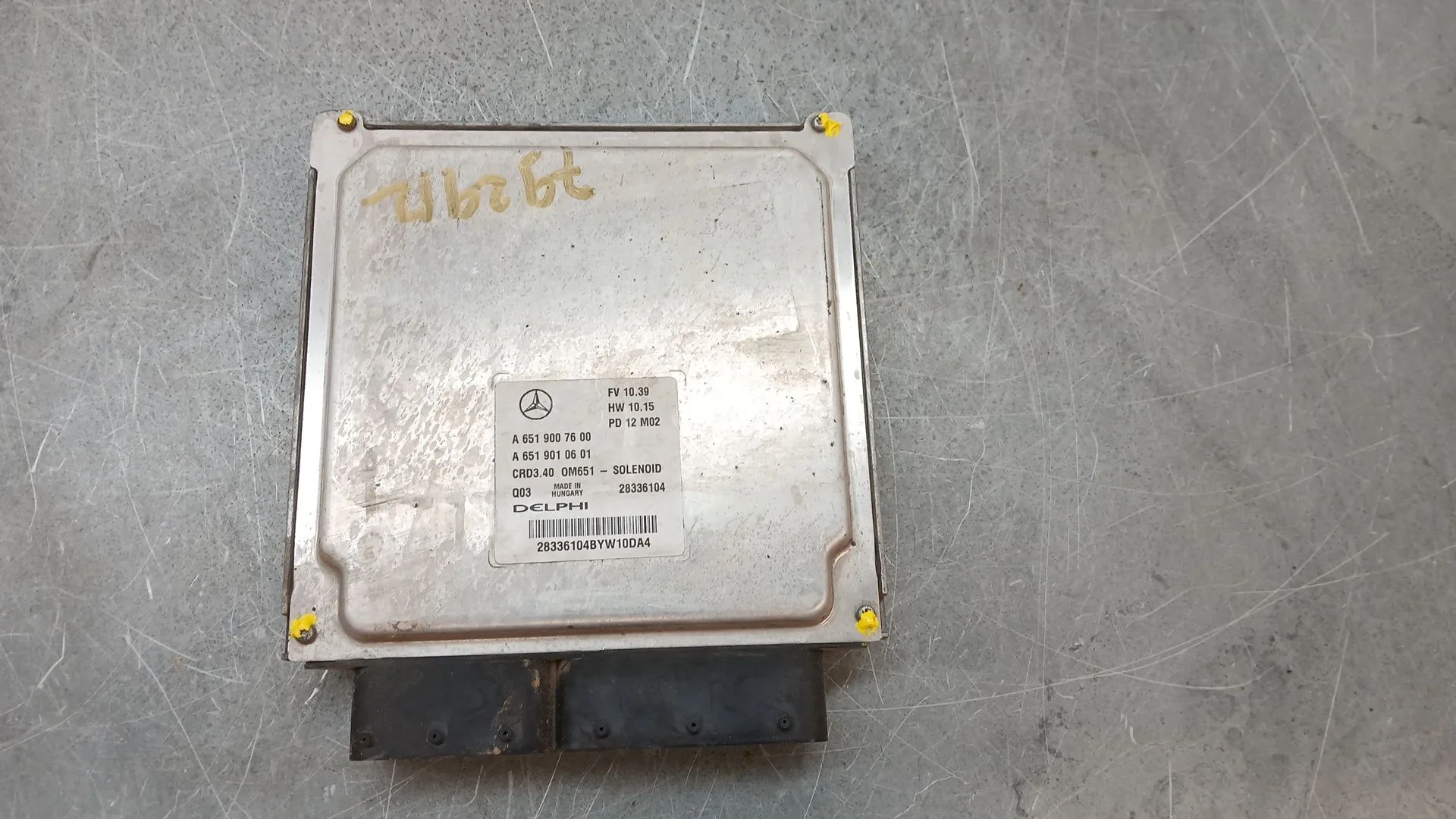 Centralita Motor Uce para Mercedes-Benz Clase B Sports Tourer (W246, W242)