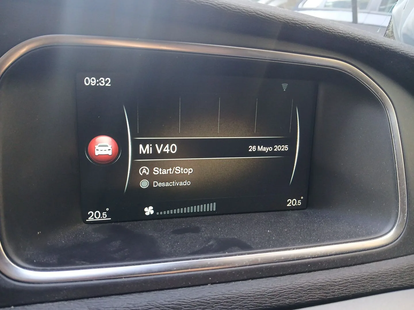 Pantalla Multifuncion para Volvo V40 Hatchback (525)