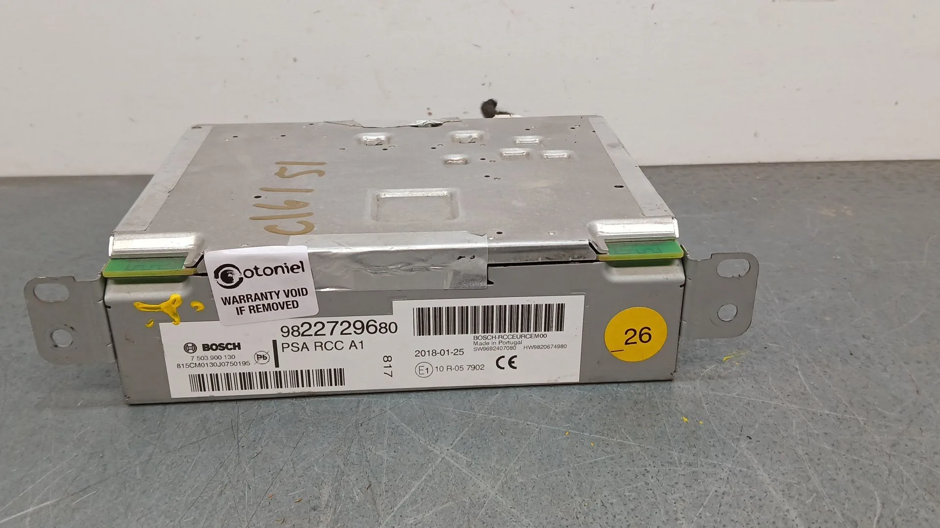 Sistema Audio / Radio Cd para Citroën C4 Picasso