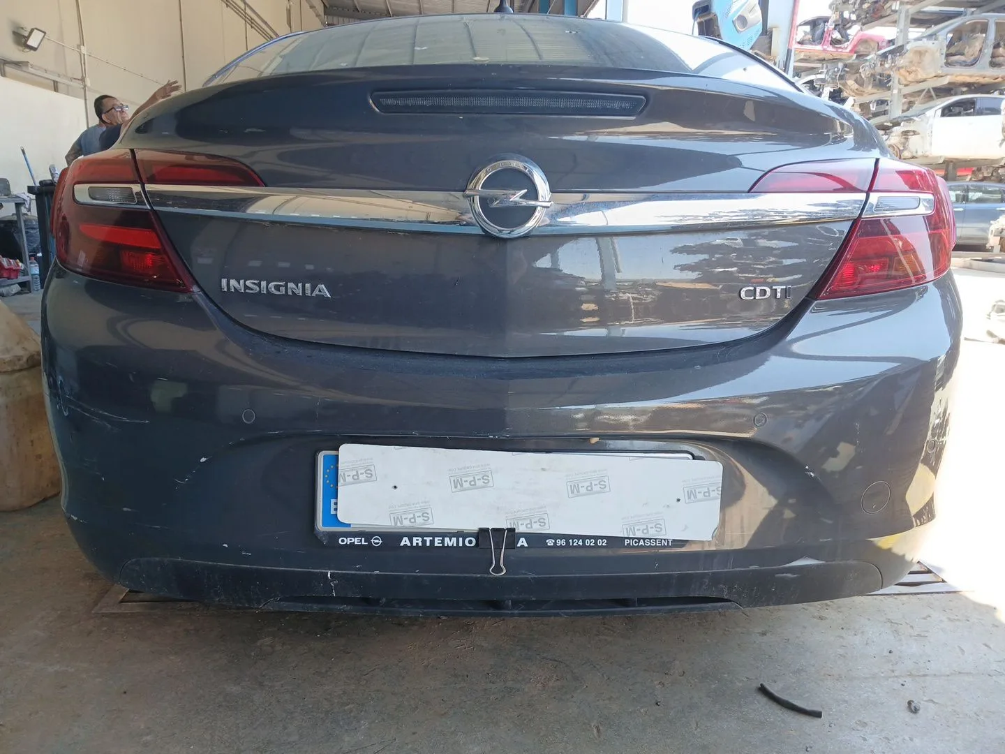 Paragolpes Trasero para Opel Insignia A (G09)