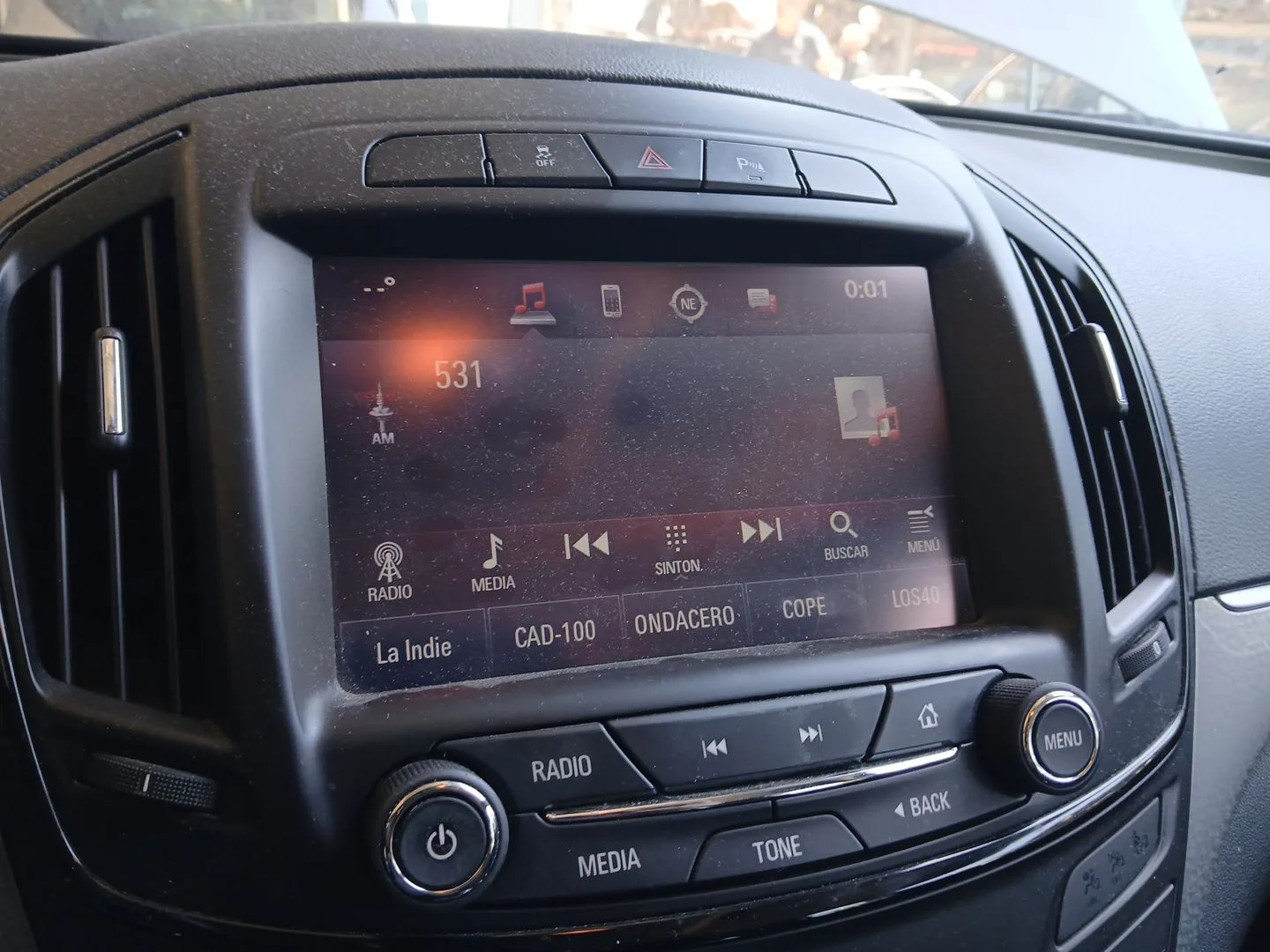 Pantalla Multifuncion para Opel Insignia A (G09)