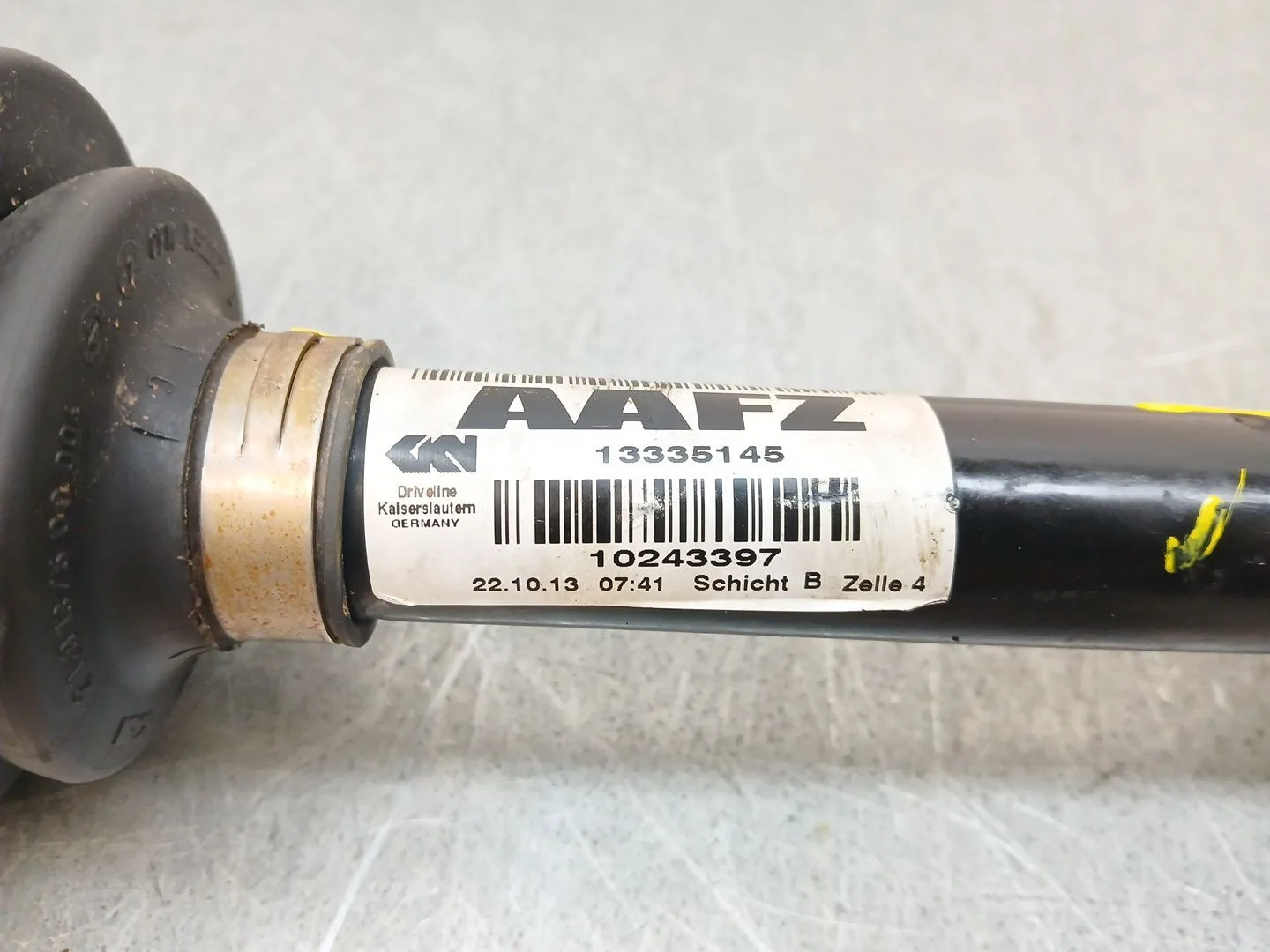 Transmision Delantera Izquierda para Opel Astra J (P10)