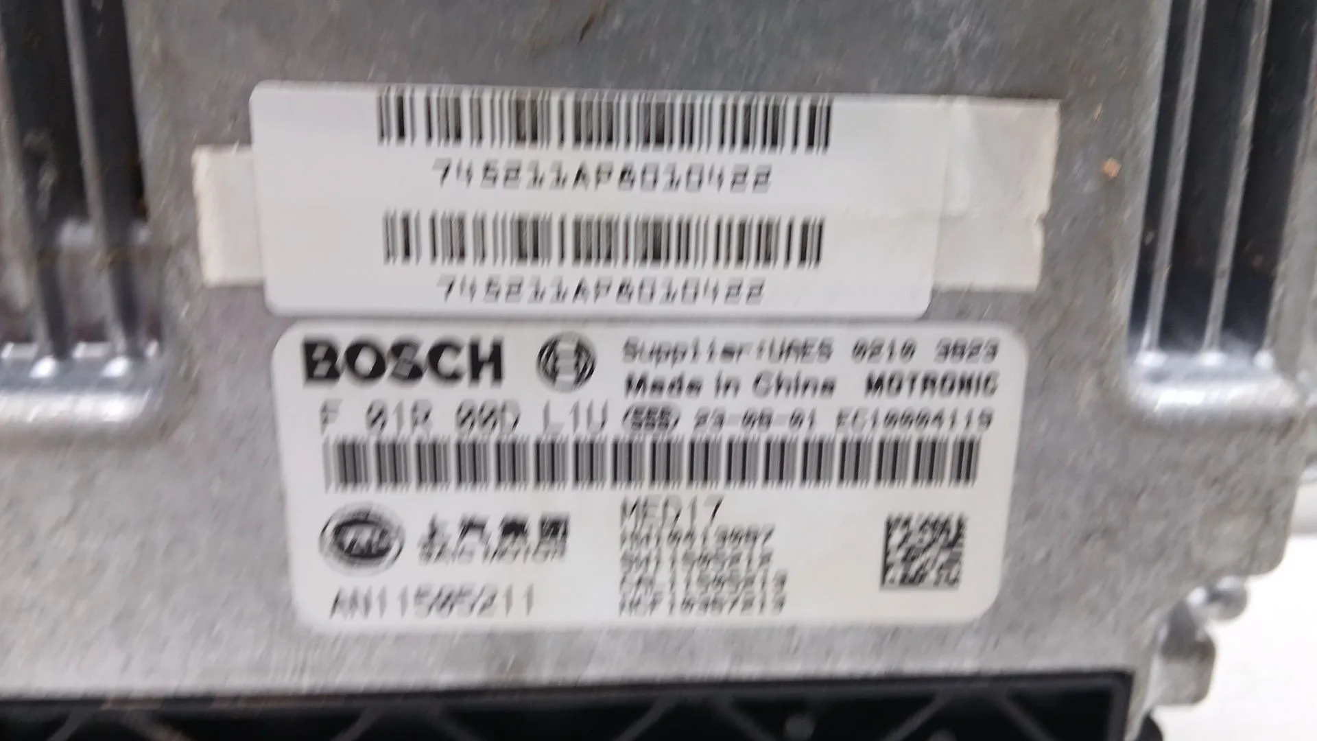 Centralita Motor Uce para Mg Zs Suv (Azs1)