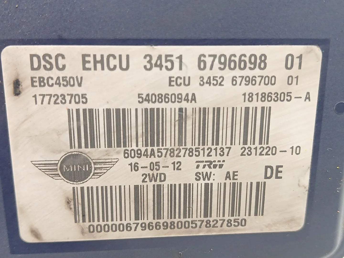 Abs para Mini Mini Countryman (R60)
