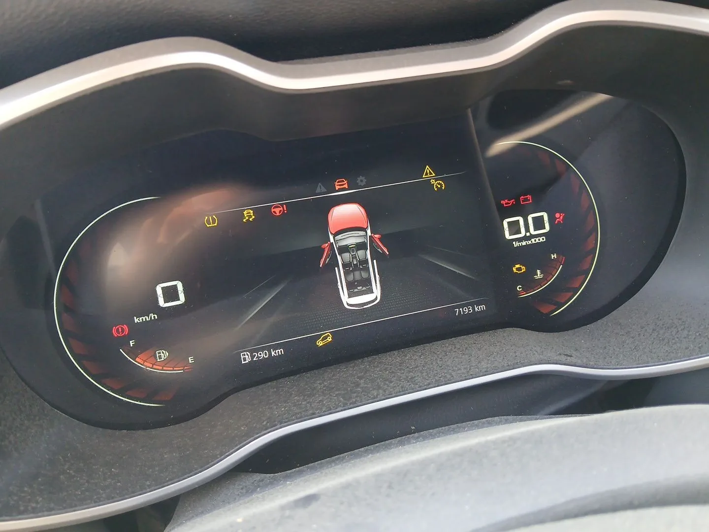 Cuadro Instrumentos para Mg Zs Suv (Azs1)