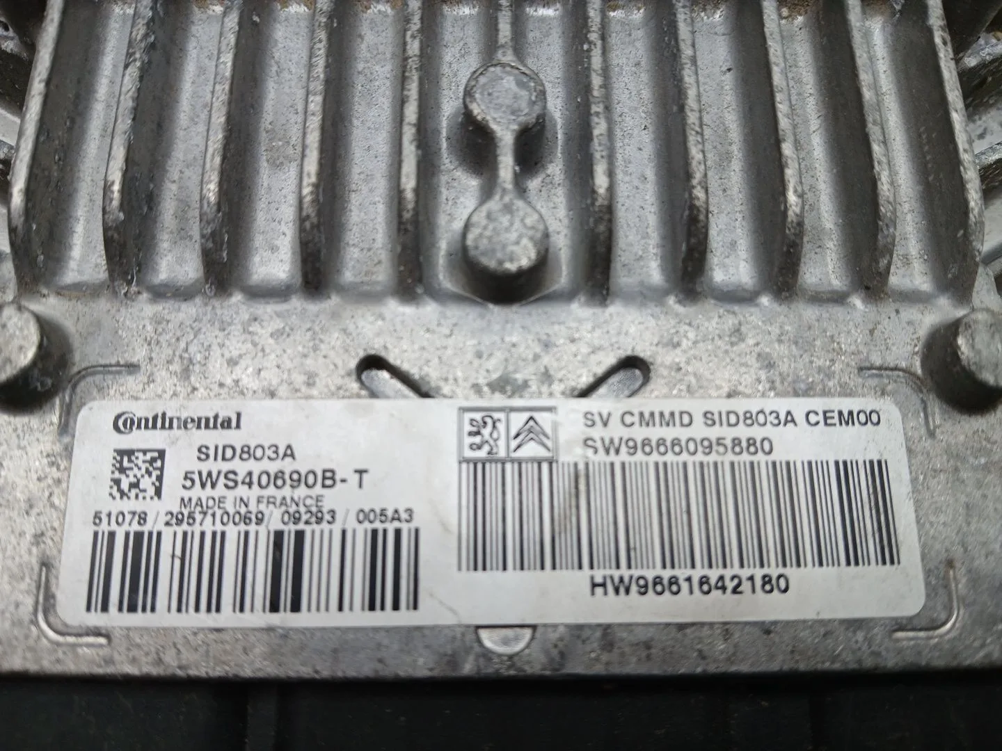 Centralita Motor Uce para Citroën C4 Picasso I Monospace (Ud_)