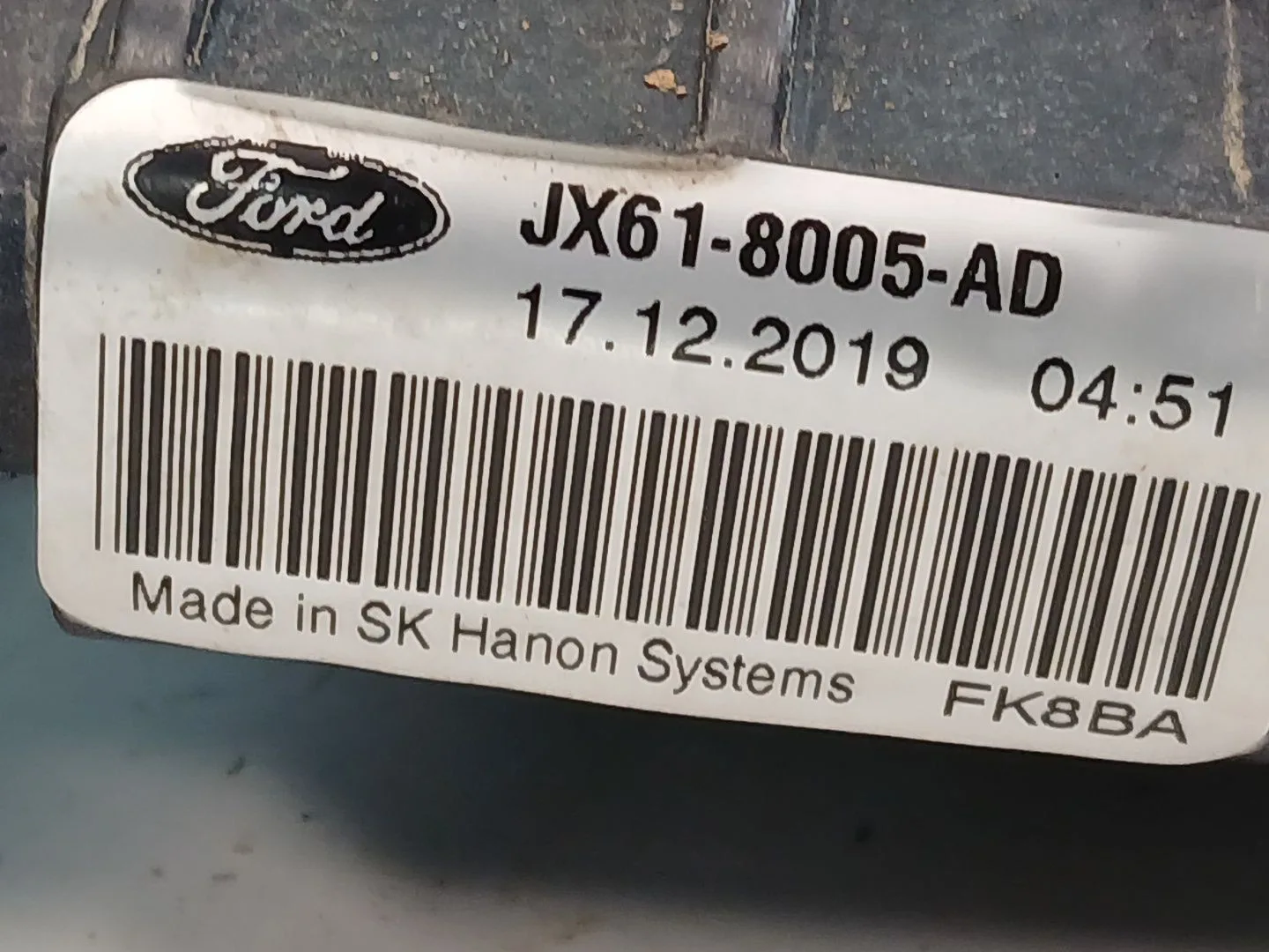Radiador Agua para Ford Focus Iv (Hn)