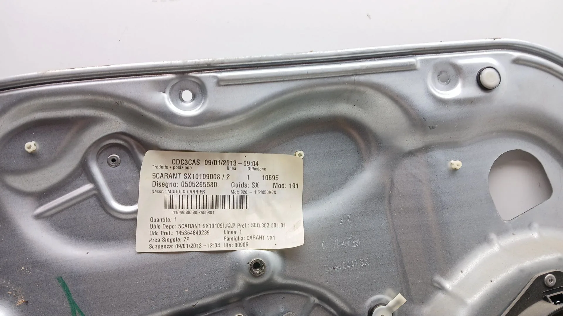 Elevalunas Delantero Izquierdo para Alfa Romeo Giulietta (940_)