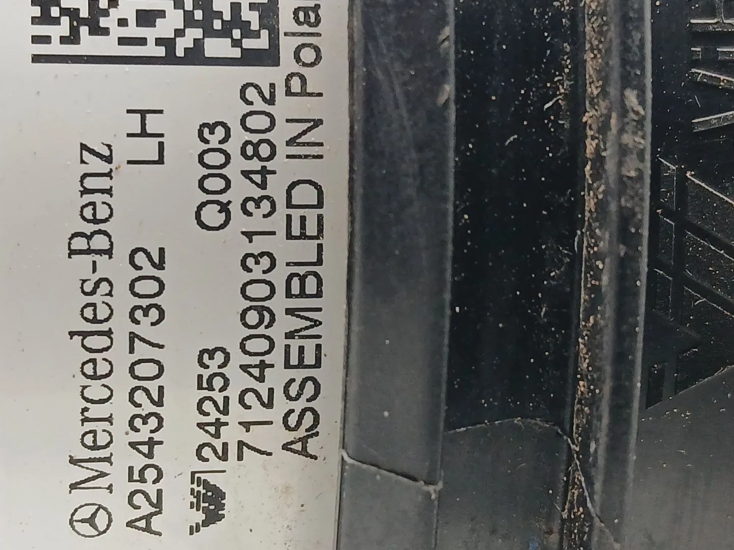 Amortiguador Trasero Izquierdo para Mercedes-Benz Glc (X254)
