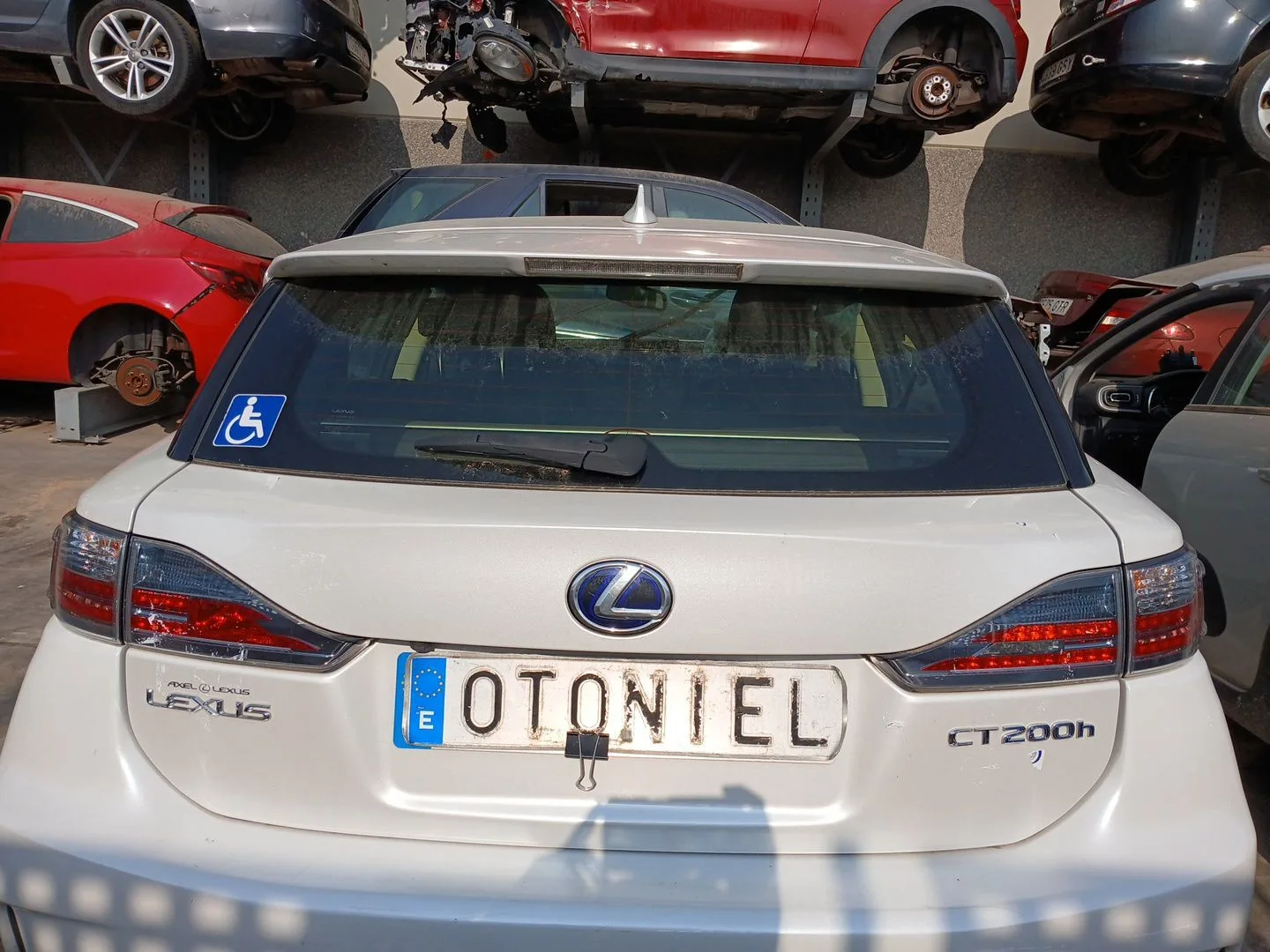 Porton Trasero para Lexus Ct (Zwa10_)