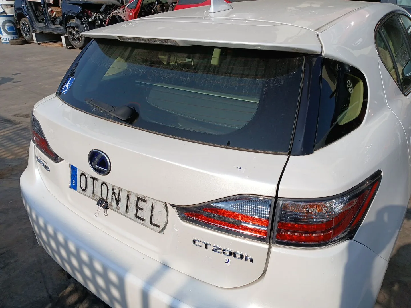 Porton Trasero para Lexus Ct (Zwa10_)