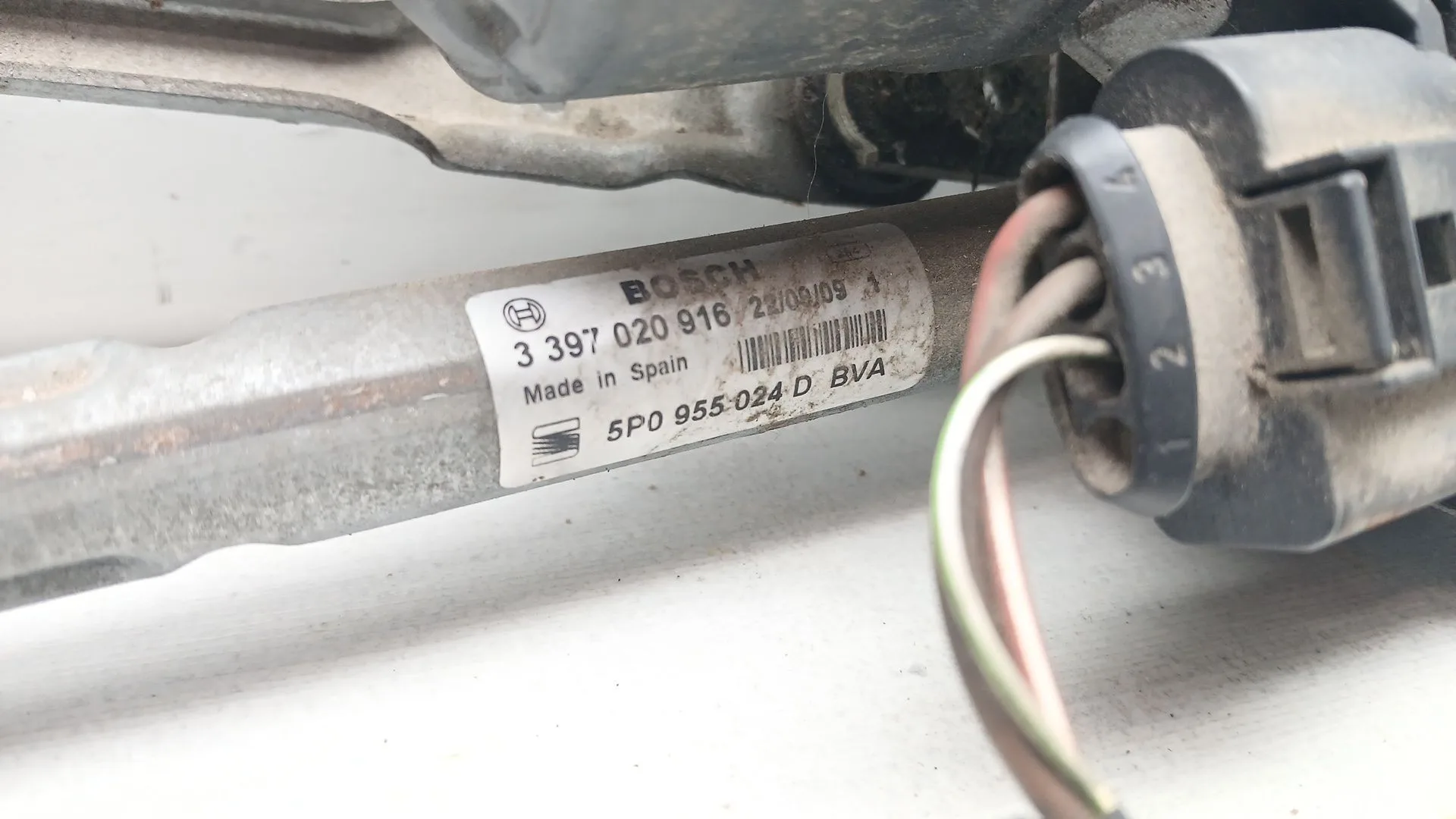 Motor Limpia Delantero para Seat Altea Xl (5P5)